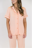 Peach Sherbet Short Sleeve & Pant Pajama Set