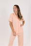 Peach Sherbet Short Sleeve & Pant Pajama Set