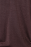 Up close swatch of chocolate brown colored pajama.