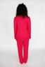Electric Raspberry Long Sleeve & Pant Pajama Set