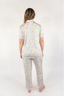 Tea Time Short Sleeve & Cropped Pant Pajama Set