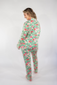 Peony Blossoms Long Sleeve & Pant Pajama Set