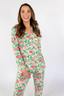 Peony Blossoms Long Sleeve & Pant Pajama Set