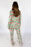 Peony Blossoms Long Sleeve & Pant Pajama Set