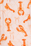 Lobster Trellis Long Sleeve & Short Pajama Set