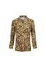Chartreuse Mirage Long Sleeve & Short Pajama Set