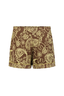 Chartreuse Mirage Long Sleeve & Short Pajama Set