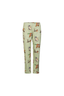 Fancy Fowl in Sage Green Short Sleeve & Cropped Pant Pajama Set