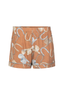 Hats & Horseshoes in Clay Short Sleeve & Short Pajama Set