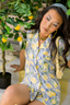 Citrus Tile Short Sleeve & Short Pajama Set