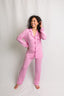 Bubblegum Pink Long Pajama Set