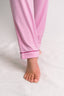 Bubblegum Pink Long Pajama Set