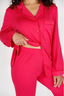 Electric Raspberry Long Sleeve & Pant Pajama Set