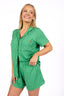 Garden Green Short Sleeve & Short Pajama Set