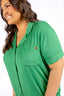 Garden Green Short Sleeve & Short Pajama Set