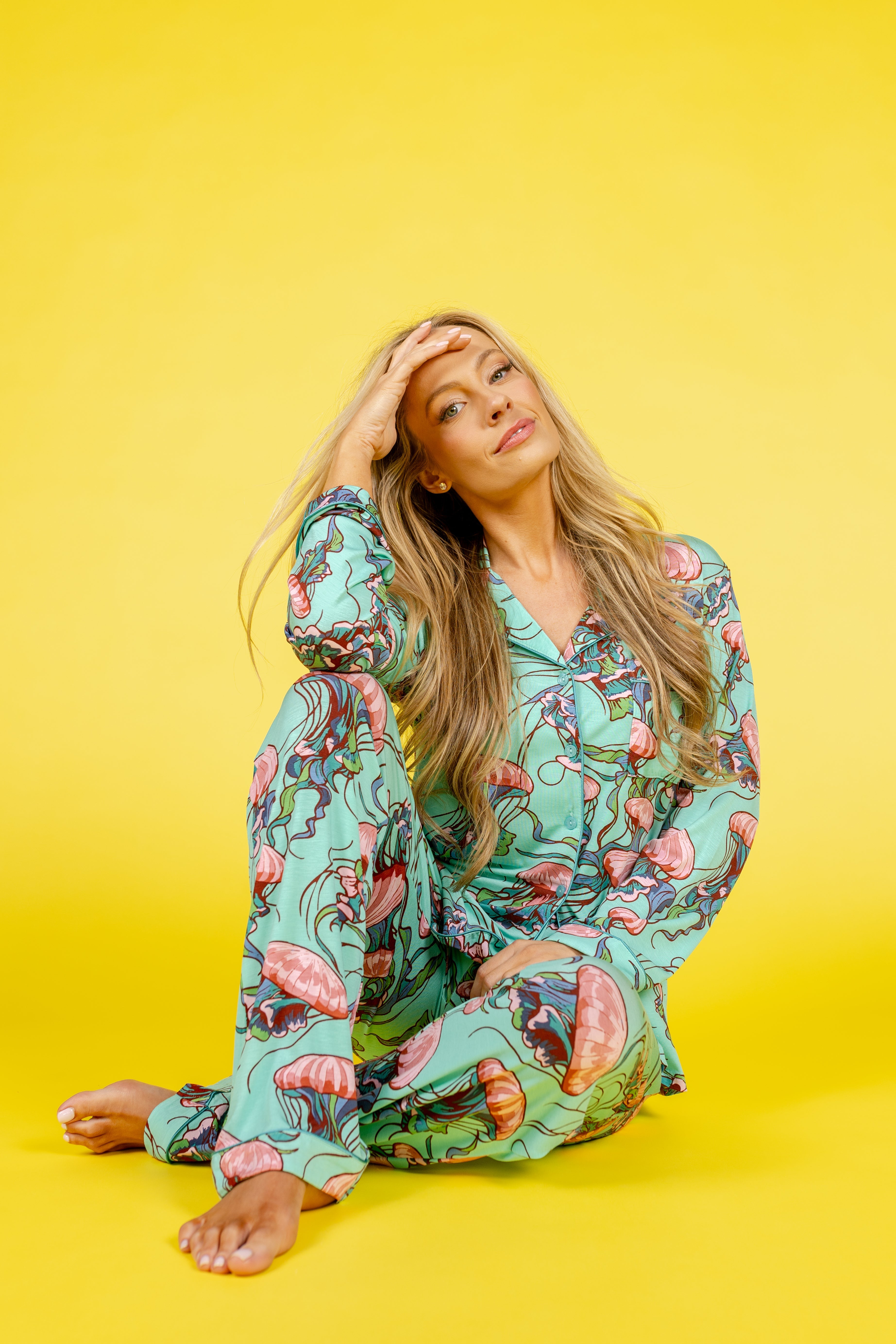 Jellyfish Dreams Long Sleeve & Pant Pajama Set