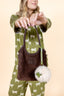 Highland Herd Bag Charm in Olive