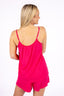Electric Raspberry Cami & Short Pajama Set
