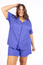 Violet Short Sleeve & Short Pajama Set