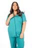 Lagoon Short Sleeve & Cropped Pant Pajama Set