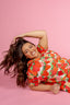 Wild Strawberries Short Sleeve & Short Pajama Set