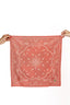 Paisley Bandana in Rust