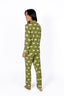 Highland Herd in Olive Long Sleeve & Pant Pajama Set