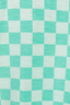 In My Sundays classic women's pajama set—short sleeve & short set in seafoam checkered.