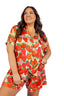 Wild Strawberries Short Sleeve & Short Pajama Set