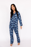 In My Sundays classic women's pajama set—long sleeve & pant pajama set in celestial skies.