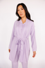 In My Sundays classic women's robe—short length in wisteria.
