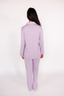 In My Sundays classic women's pajama sest—long sleeve & pant pajama set in wisteria.