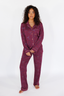 Twinkling Bow Long Sleeve & Pant Pajama Set