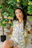 Citrus Tile Short Sleeve & Short Pajama Set