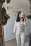 Butterflies Long Sleeve & Cropped Pant Pajama Set